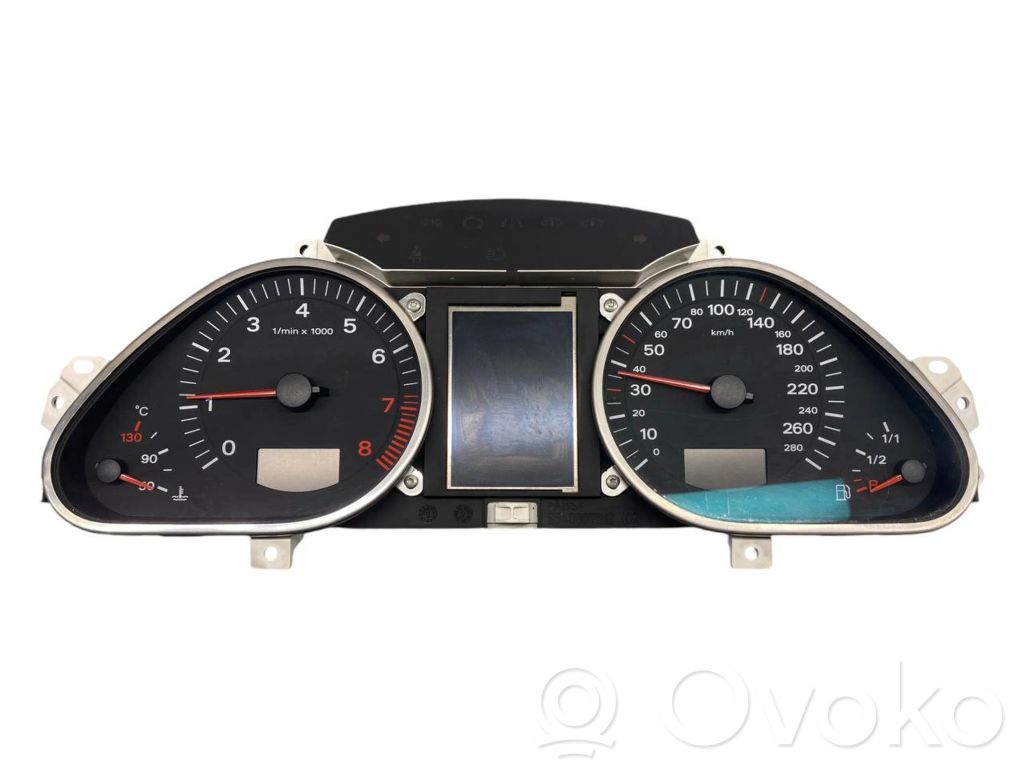 Audi A6 S6 C6 4F Velocímetro (tablero de instrumentos) 