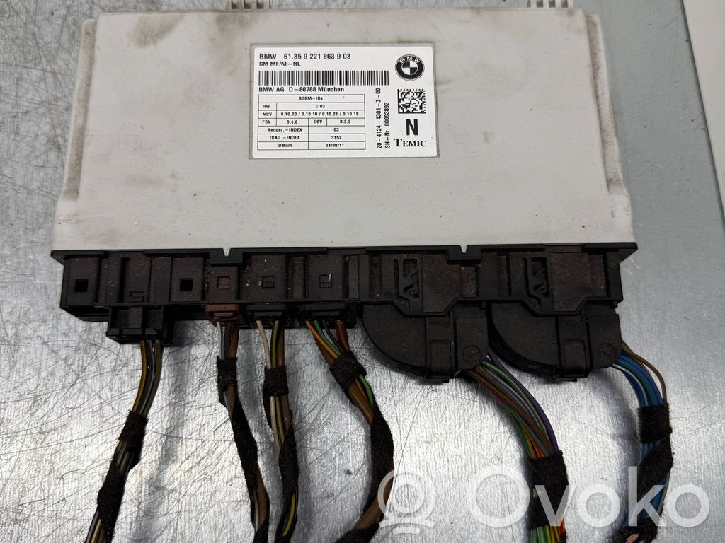 Module de commande de siège   9221863