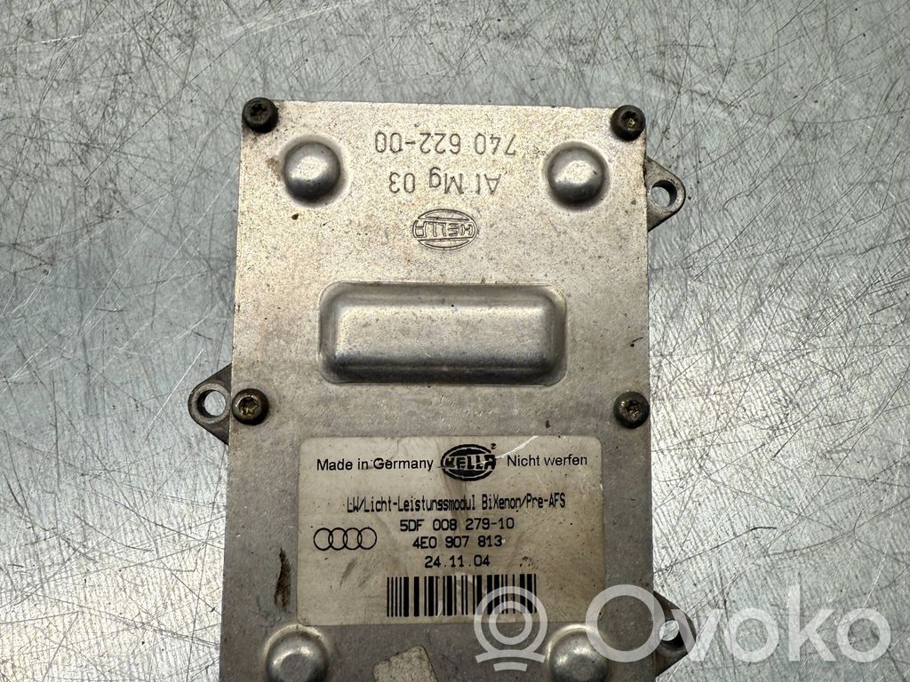 Headlight ballast module Xenon   4E0907813,5DF00827910