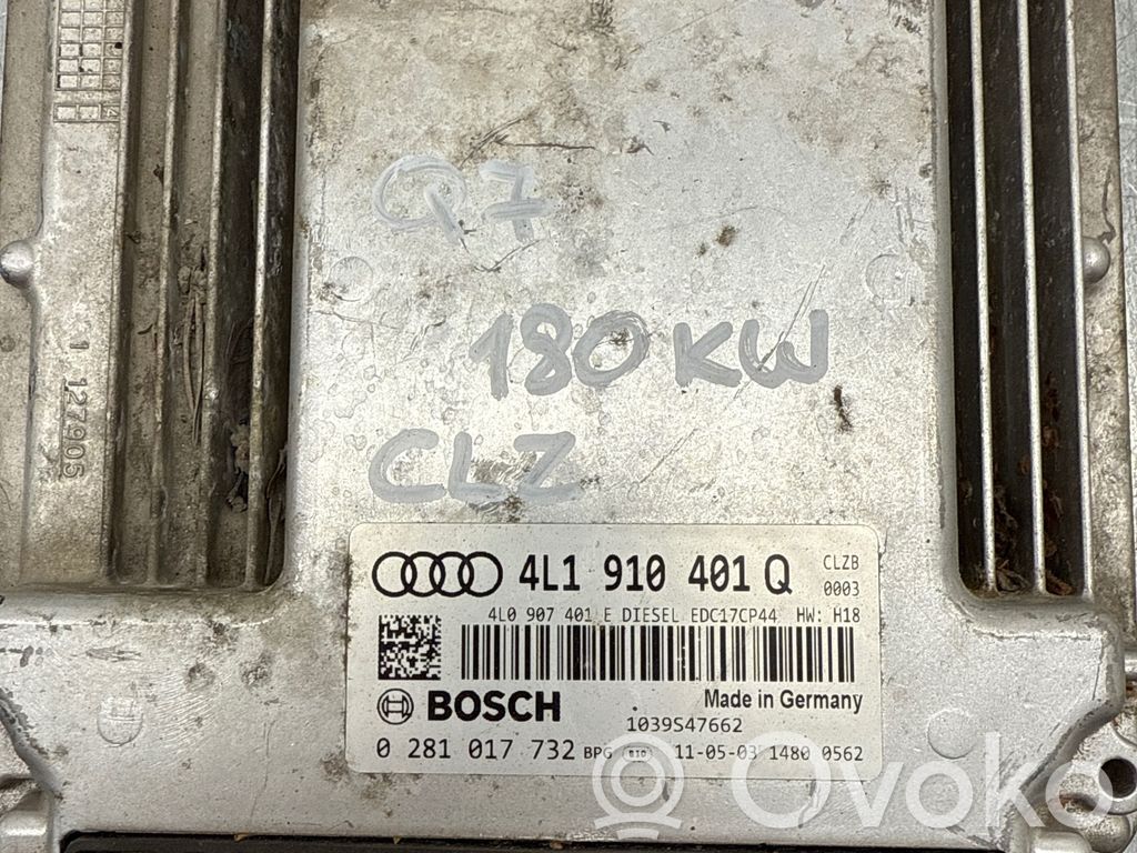 Engine control unit/module   4L1910401Q,4L0907401E,0281017732