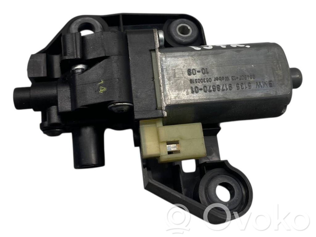 BMW 7 F01 F02 F03 F04 Silnik kurtyny tylnych drzwi. 