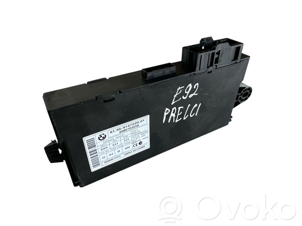 BMW 3 E90 E91 CAS control unit/module 