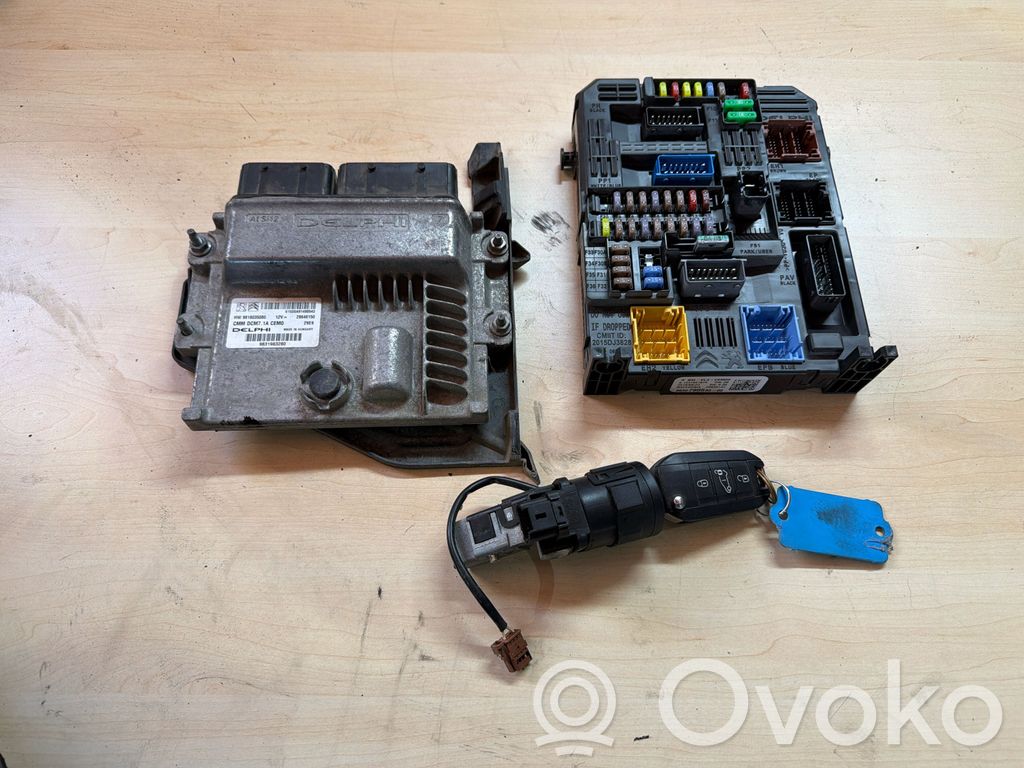 Peugeot Expert Engine ECU kit and lock set 