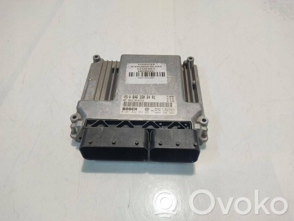 Mercedes-Benz E W211 Engine control unit/module 