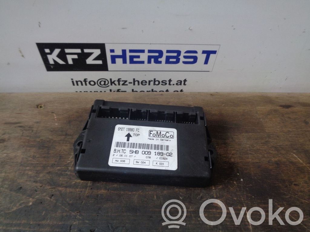 Other control units/modules   6M2T19980FC,6M2T19980FC,6M2T19980FC