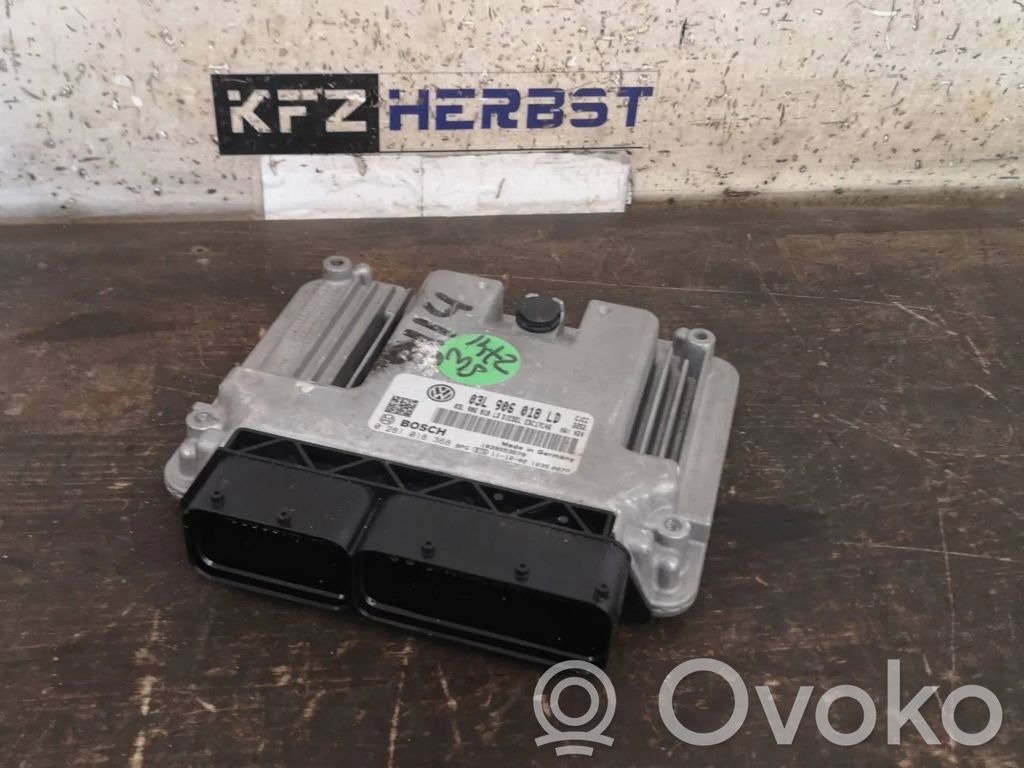 Engine control unit/module   03L906018LD,03L906018LD,0281018368,0281018368,03L906018LD