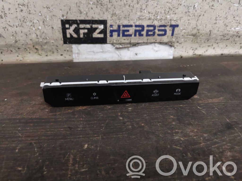 Volkswagen ID.3 Botón interruptor de luz de peligro 