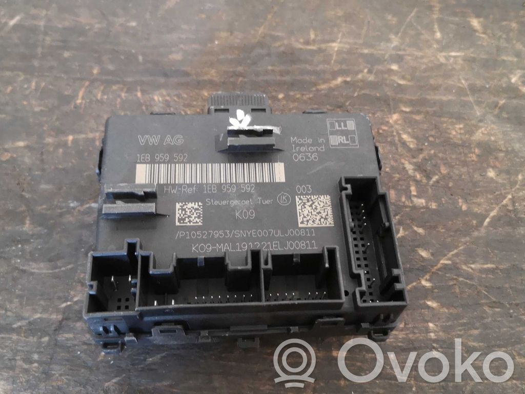 Skoda Enyaq iV Other control units/modules 