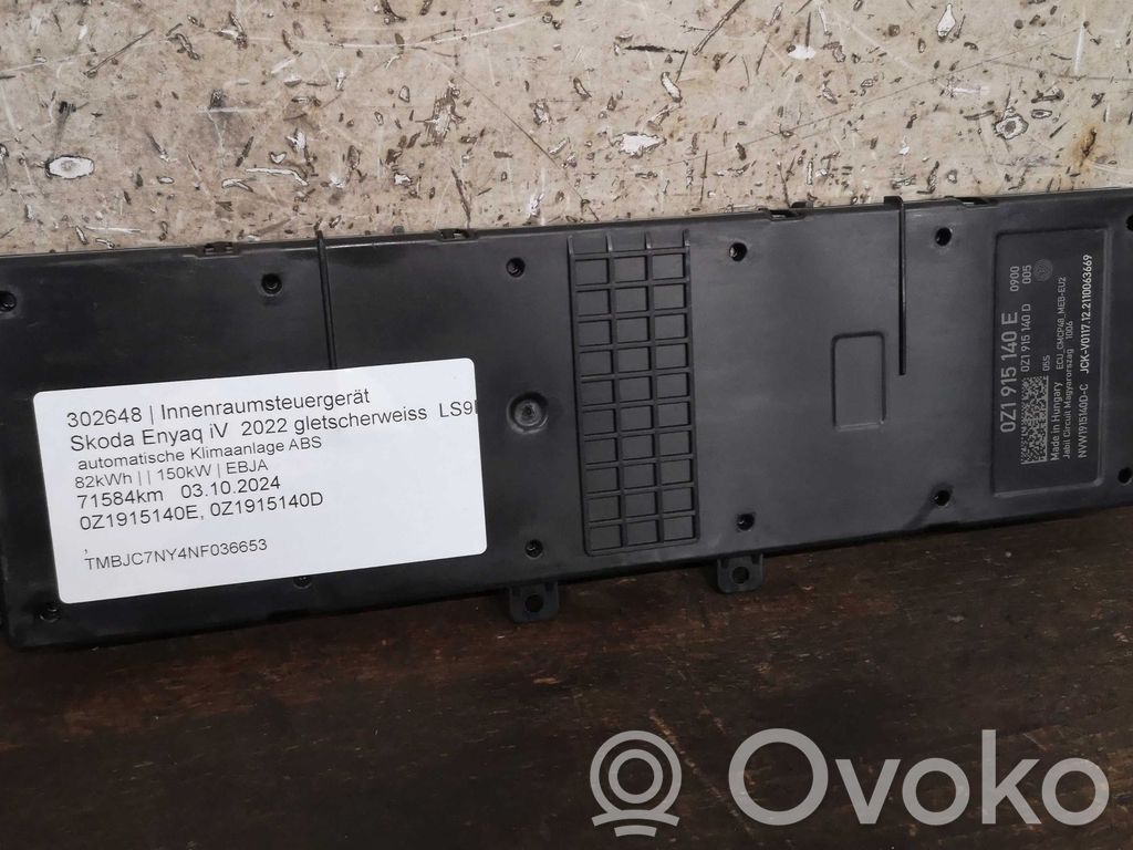 Skoda Enyaq iV Other control units/modules 