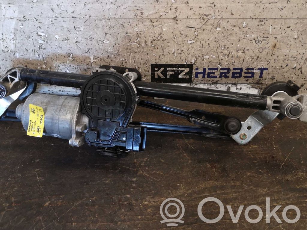 Hyundai i10 Mechanizm i silniczek wycieraczek szyby przedniej / czołowej 