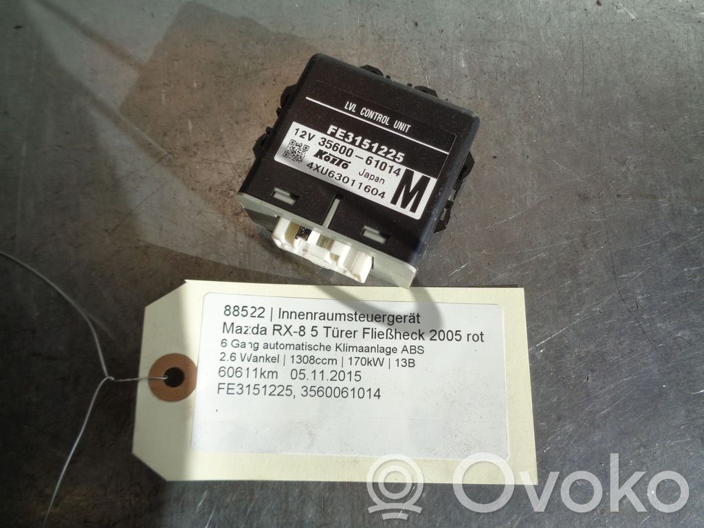 Mazda RX8 Other control units/modules 