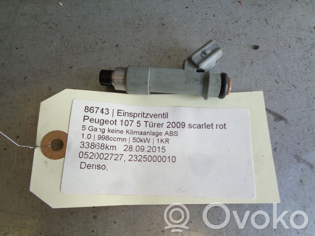 Inyector de combustible   2325000010,2325000010,052002727,052002727,2325000010