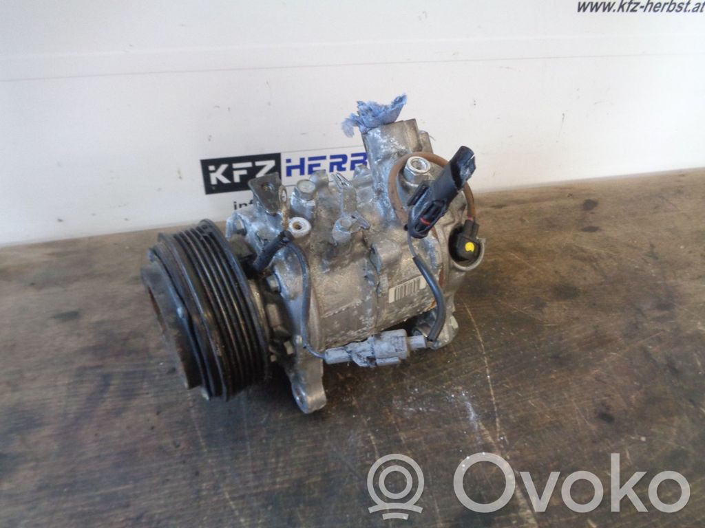 BMW 3 F30 F35 F31 Compresor (bomba) del aire acondicionado (A/C)) 