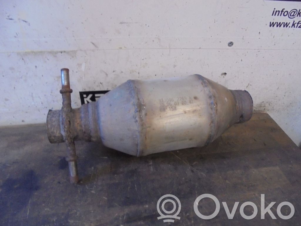 Opel Meriva B Katalizatorius/ FAP/DPF kietųjų dalelių filtras 