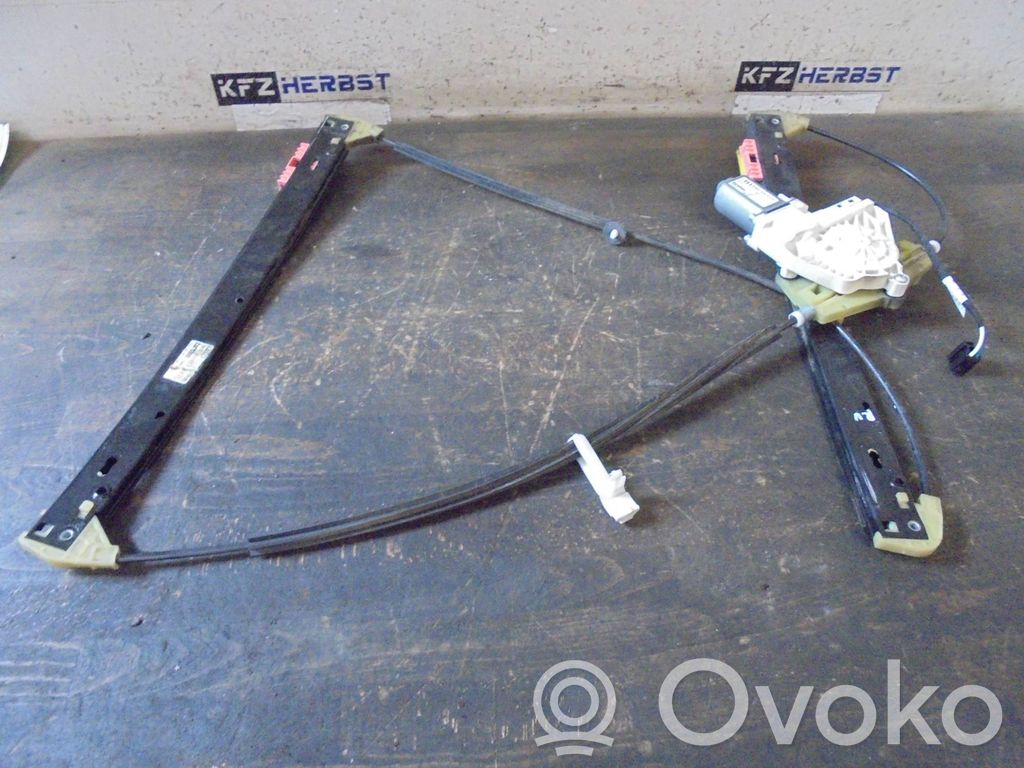 Audi A6 S6 C6 4F Meccanismo di sollevamento del finestrino anteriore senza motorino 