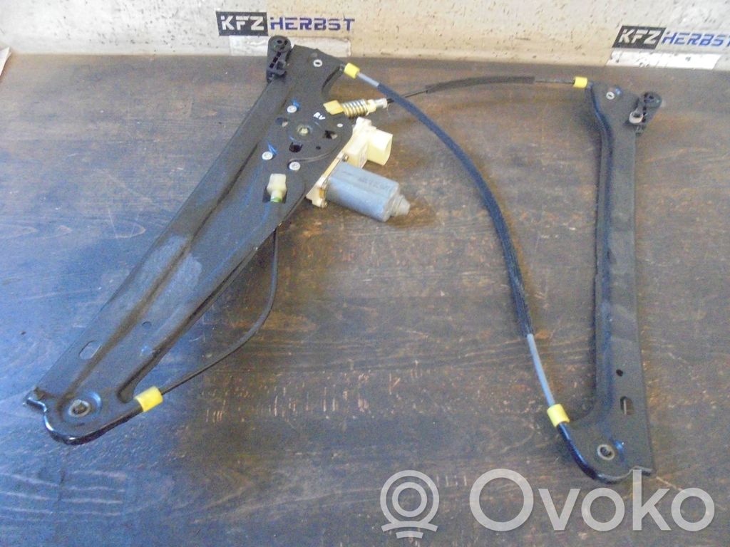 BMW 7 E65 E66 Etuikkunan nostomekanismi ilman moottoria 