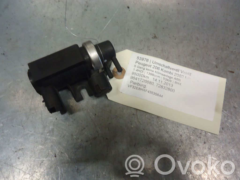 Peugeot 206 Supapă electromagnetică 