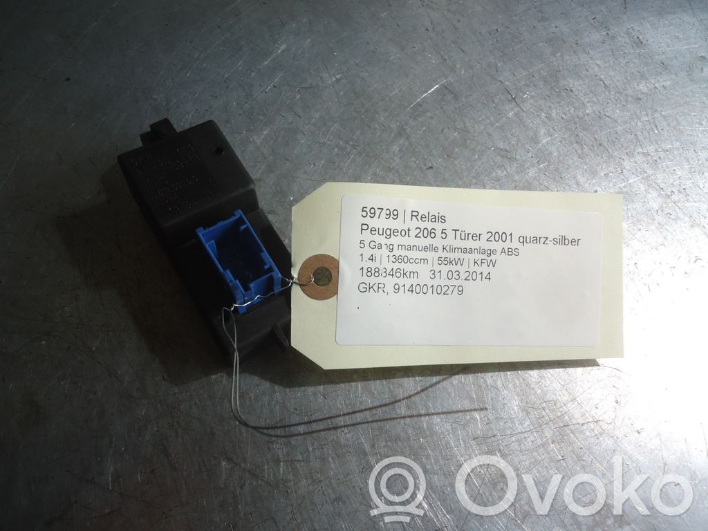 Peugeot 206 Other relay 