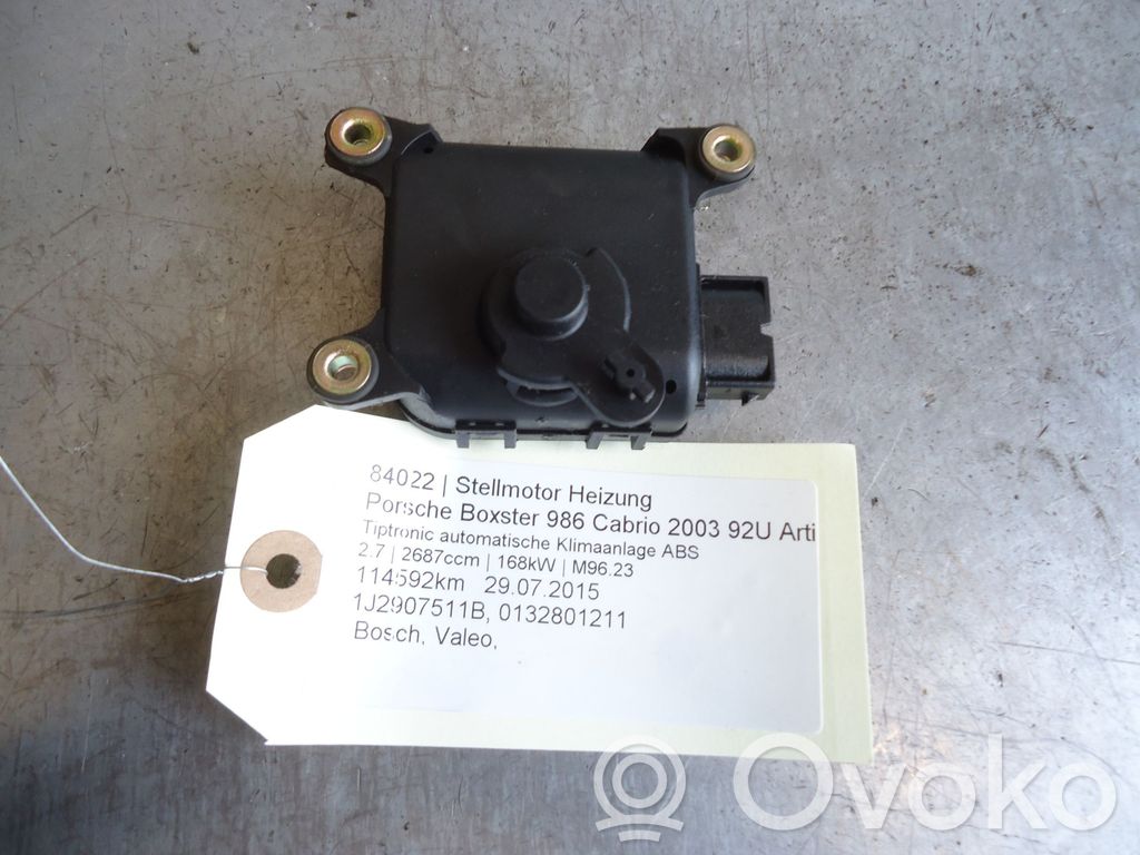 Porsche Boxster 986 Actuator/motor clapetă debit aer A/C 