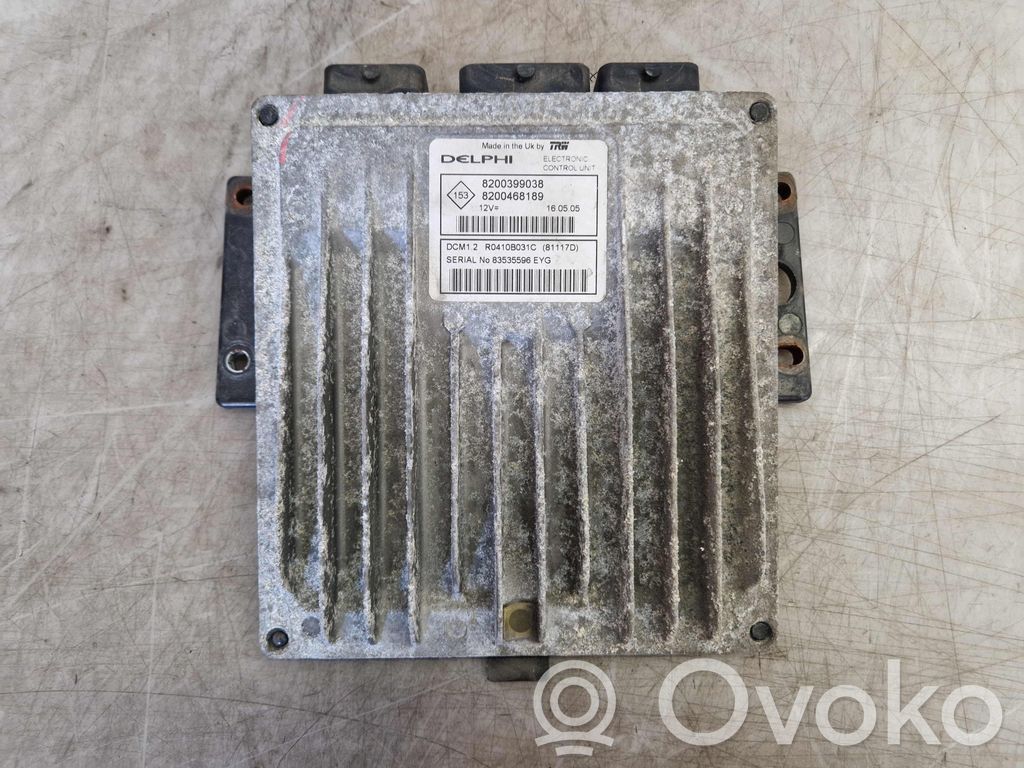 Engine control unit/module   8200399038,8200399038,8200468189,8200399038,8200468189