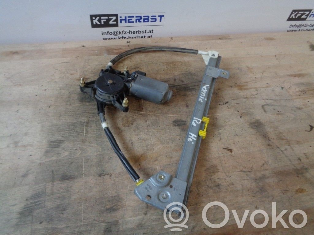 Renault Scenic I Mechanizm podnoszenia szyby tylnej bez silnika 