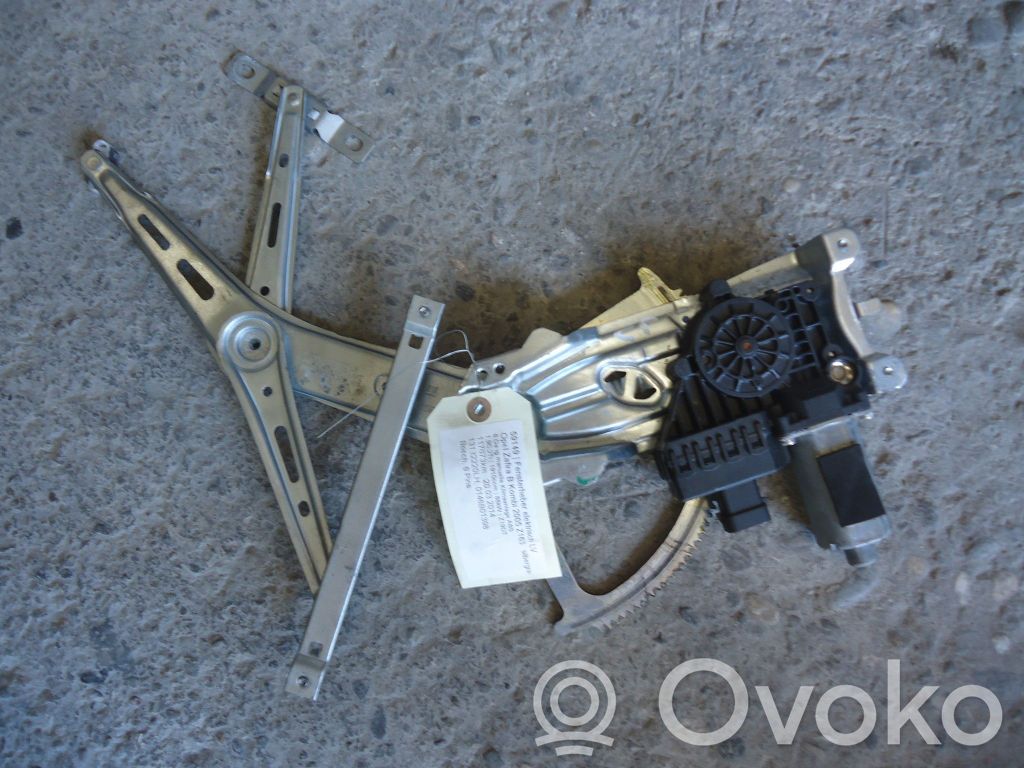 Opel Zafira B Mechanizm podnoszenia szyby przedniej bez silnika 
