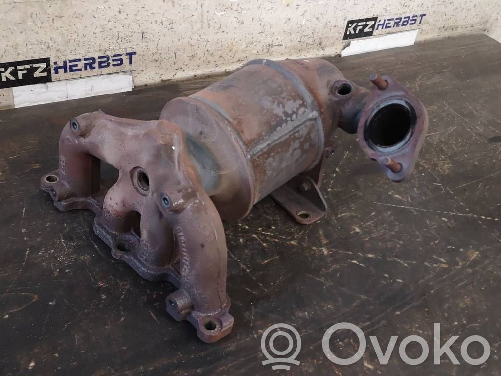 Ford Fiesta Catalyst/FAP/DPF particulate filter 