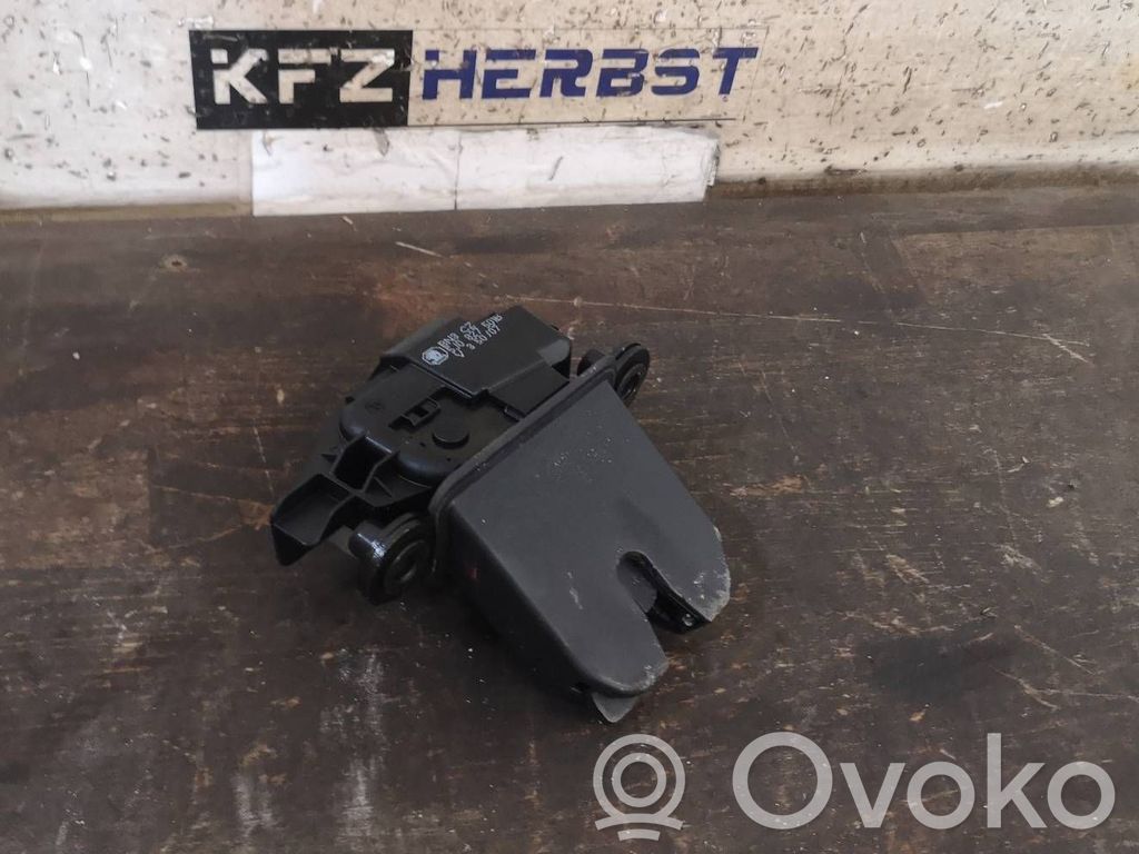 Skoda Fabia Mk2 (5J) Serrure de loquet coffre