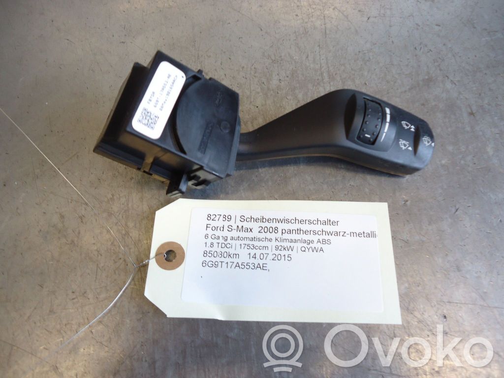 Interruttore tergicristallo   6G9T17A553AE,6G9T17A553AE