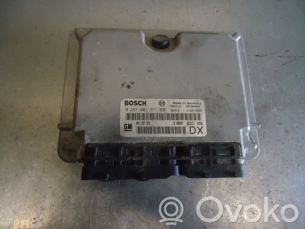 Opel Astra G Engine control unit/module 