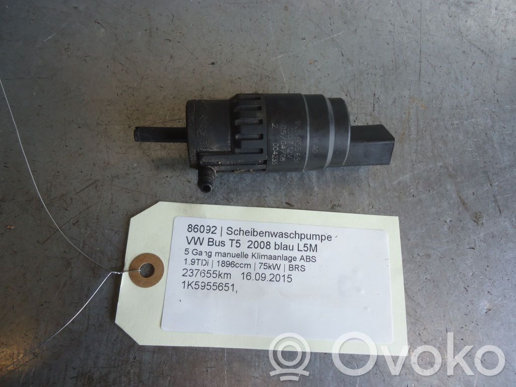 Volkswagen Transporter - Caravelle T7 Tuulilasi tuulilasinpesimen pumppu 