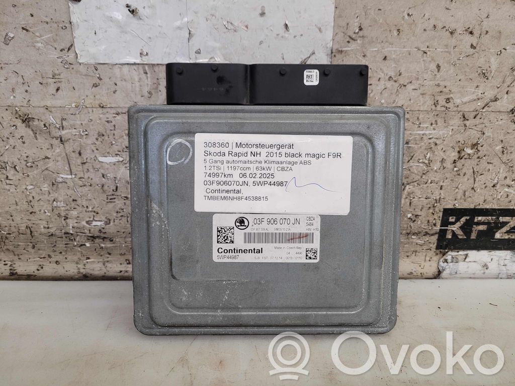 Skoda Roomster (5J) Engine control unit/module 