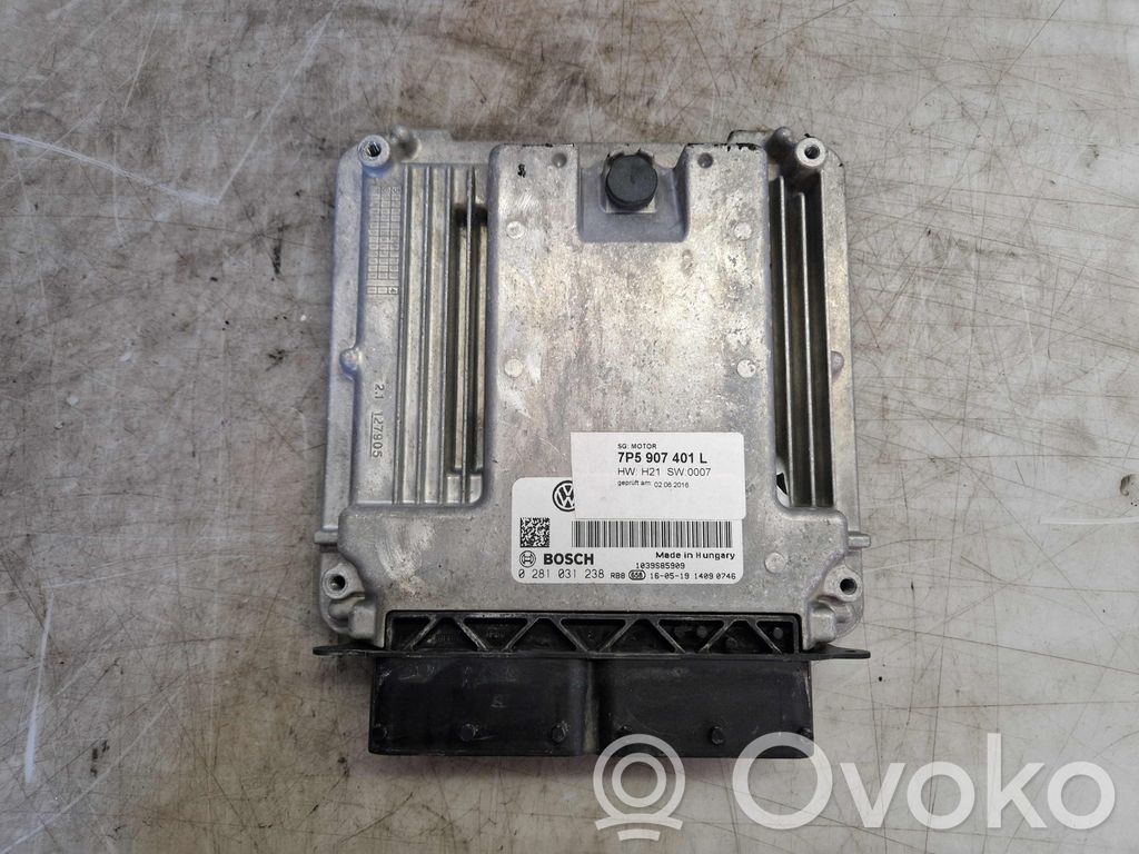 Porsche Cayenne (92A) Engine control unit/module 
