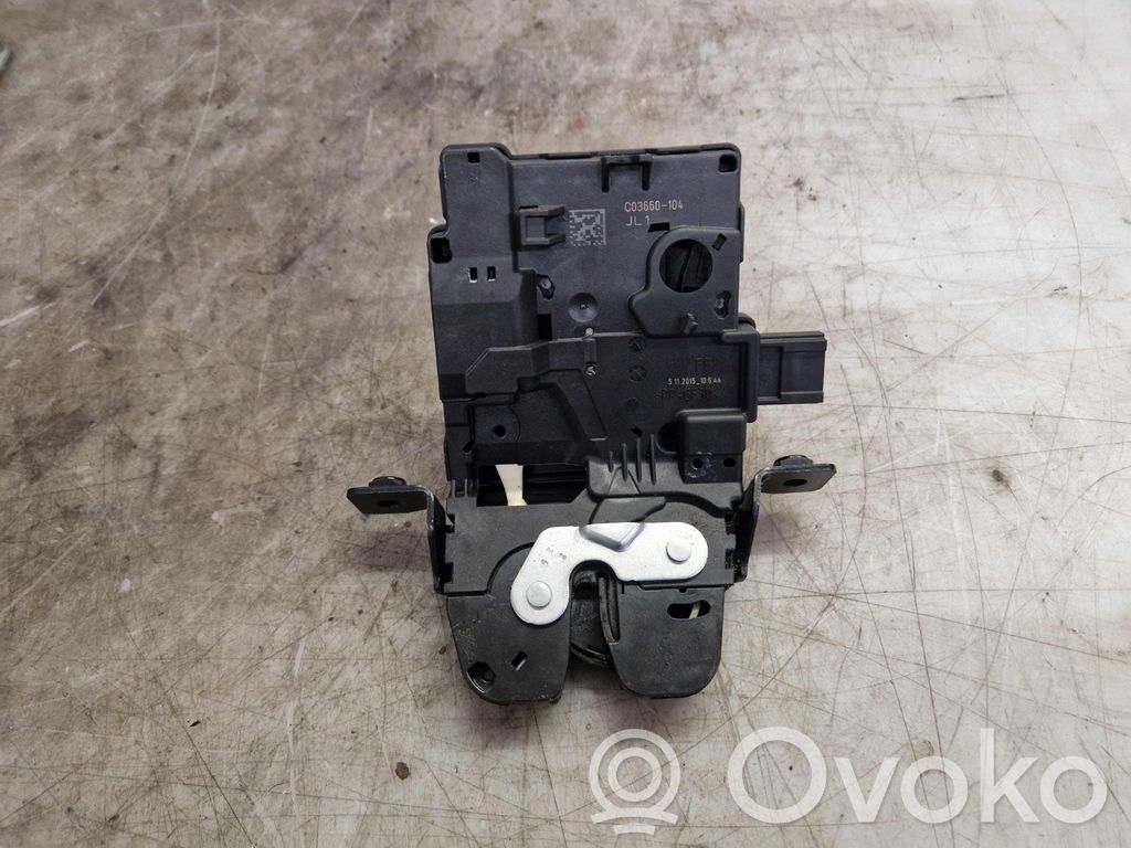 Jaguar XE Tailgate/trunk/boot lock/catch/latch 
