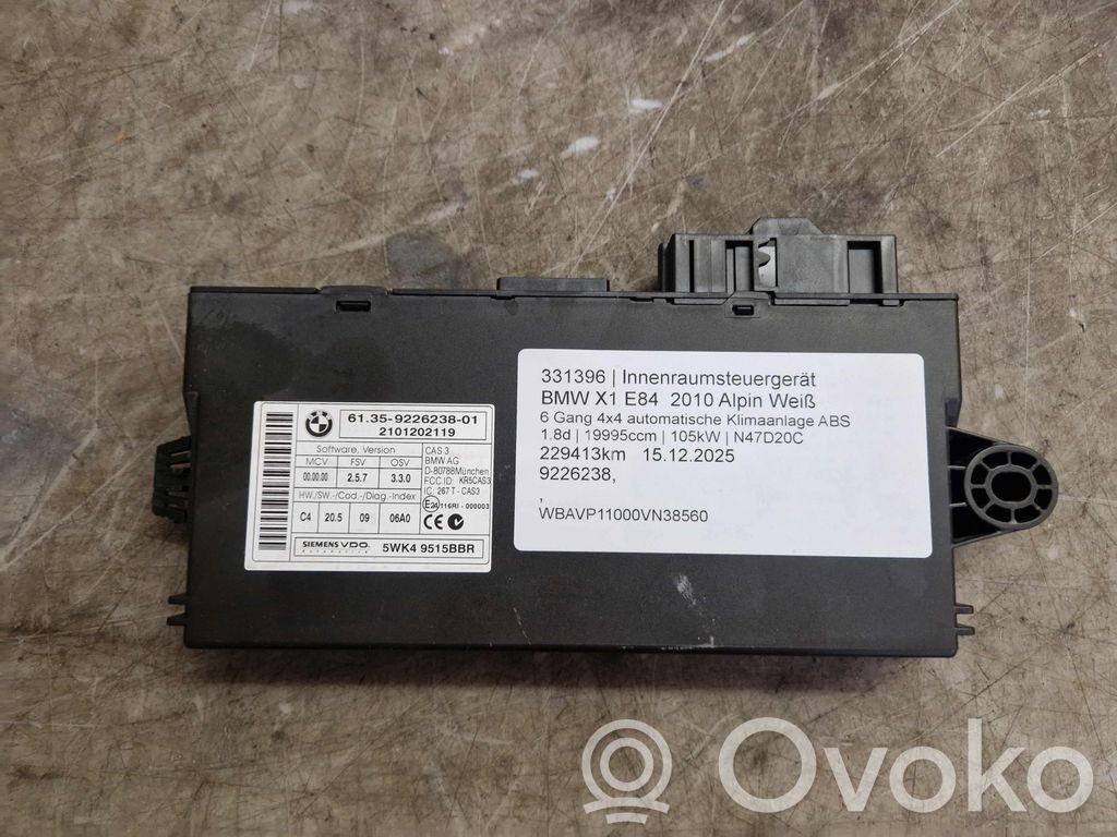 BMW X1 E84 Kiti valdymo blokai/ moduliai 
