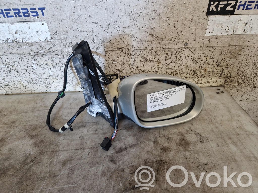 Volkswagen Golf Plus Elektryczne lusterko boczne drzwi przednich 
