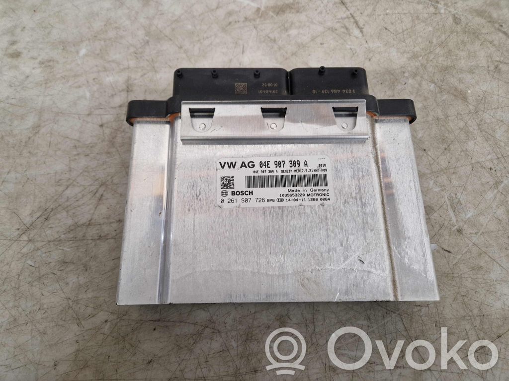 Engine control unit/module   04E907309A,0261S07726,0261S07726,04E906016CE,04E907309A,5G0