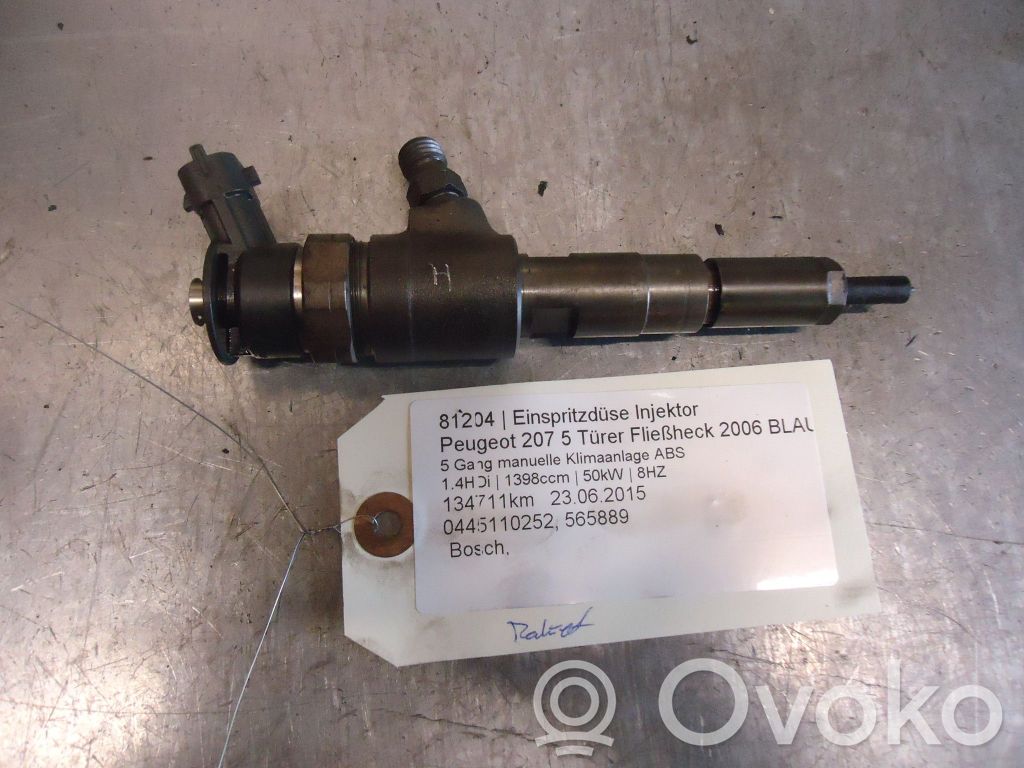 Inyector de combustible   0445110252,565889,0445110252,565889