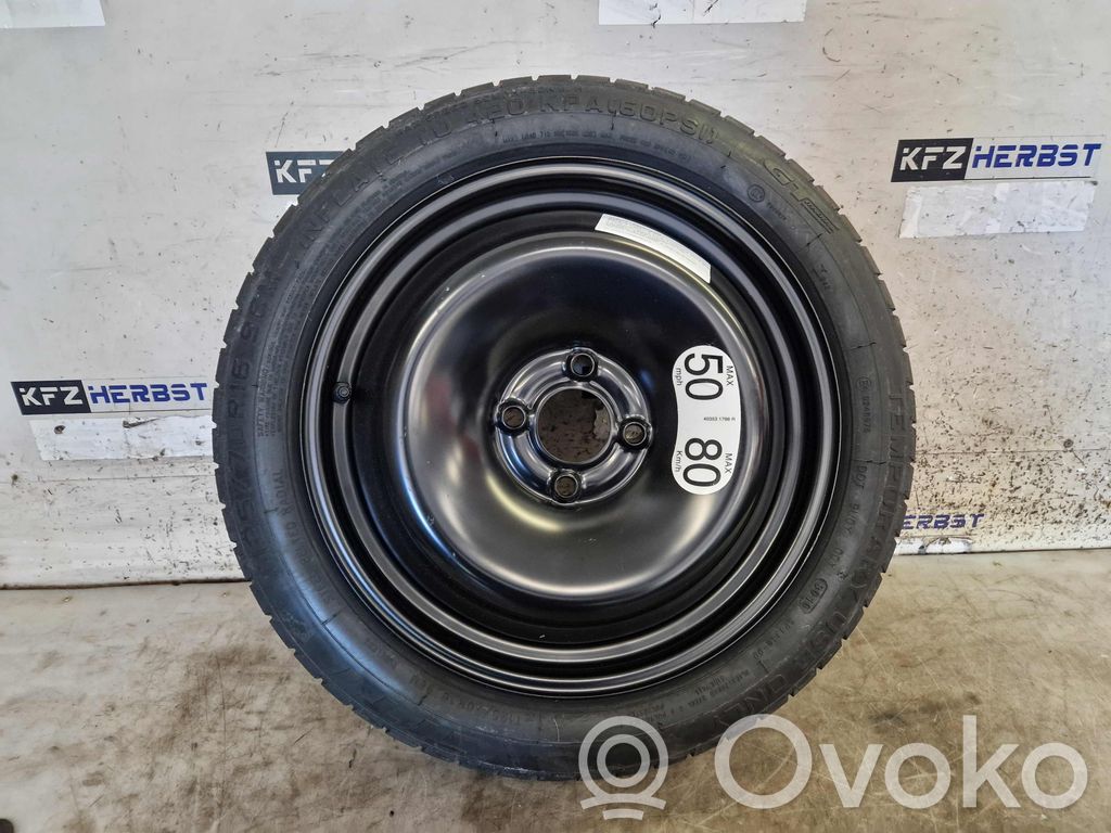 Renault Captur R16 atsarginis ratas 