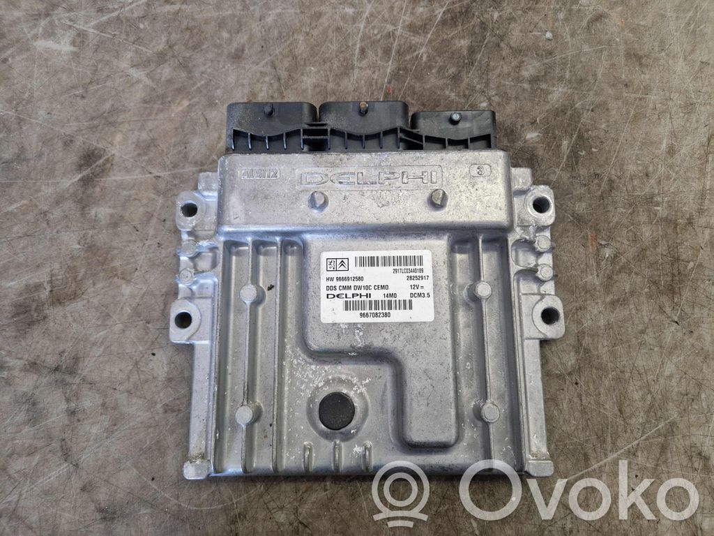 Citroen C4 Grand Picasso Engine control unit/module 