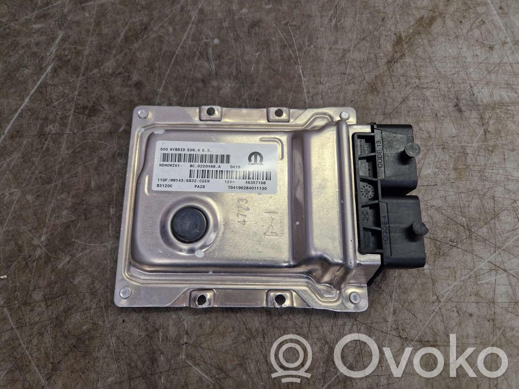 Fiat 500 Engine control unit/module 