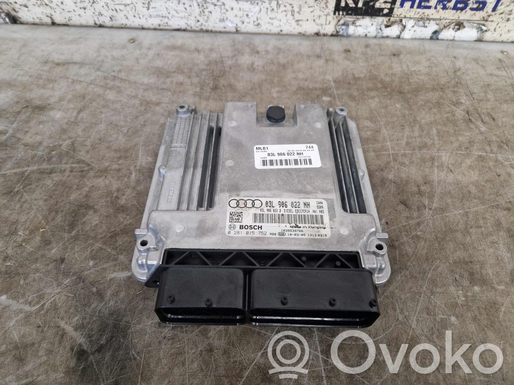 Unidad de control/módulo del motor   03L906022NH,03L906022NH