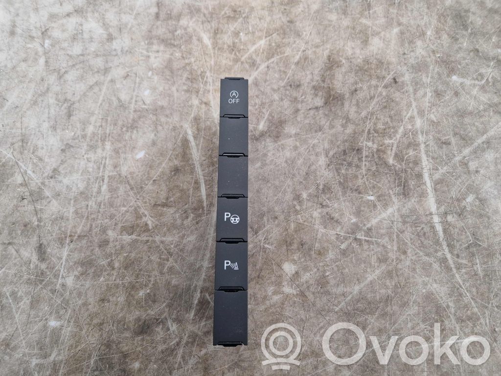 Volkswagen Polo VI Przycisk / Włącznik czujnika parkowania PDC 