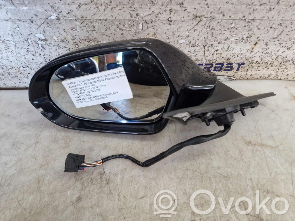 Audi A6 S6 C7 4G Oglindă electrică ușă față 