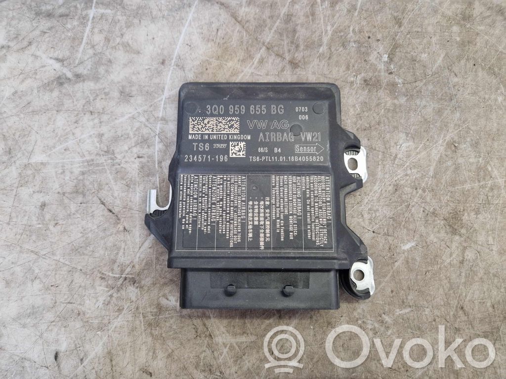 Unitate/modul de comandă airbaguri   3Q0959655BG,3Q0959655BG