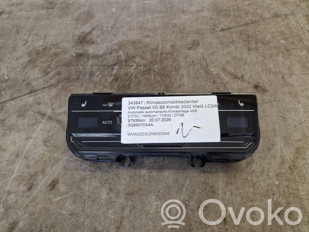 Panel klimatyzacji   3G8907044A,3G8907044A