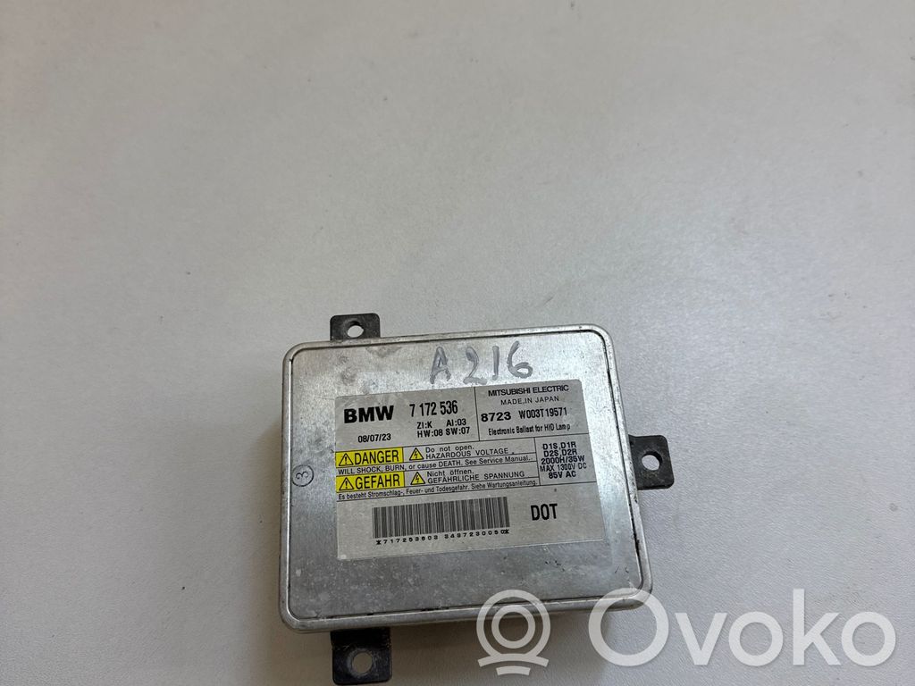 Module de ballast de phare Xenon   7172536,W003T19571
