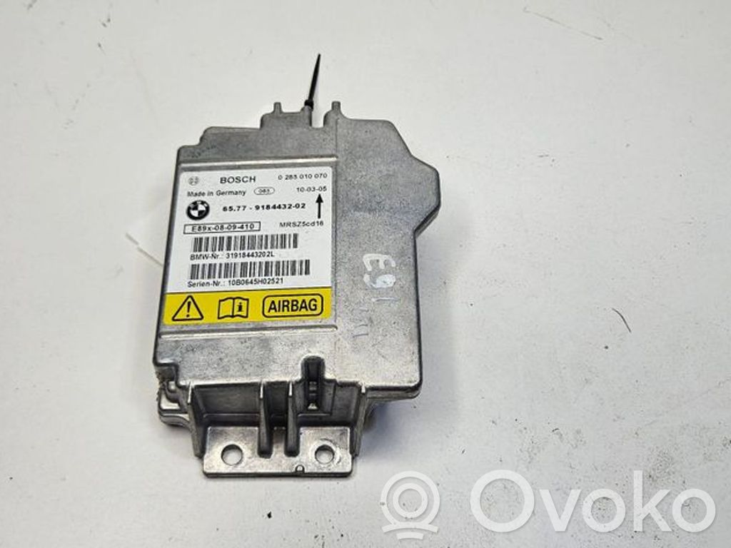 Airbag control unit/module   9184432,9184432,0285010070,31918443202L