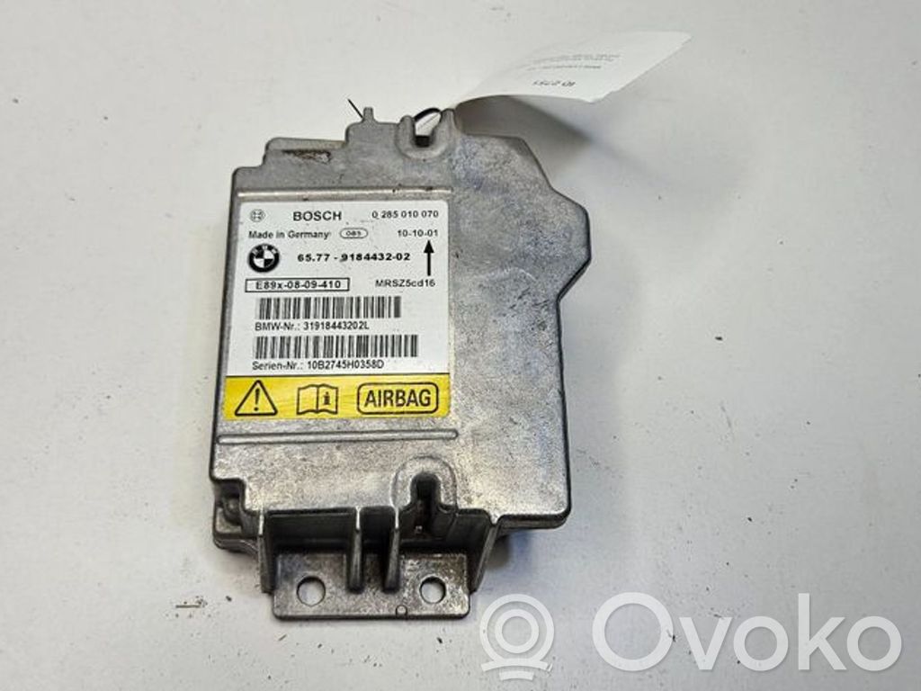 Airbag control unit/module   9184432,9184432,0285010070,31918443202L,MRSZ5CG16