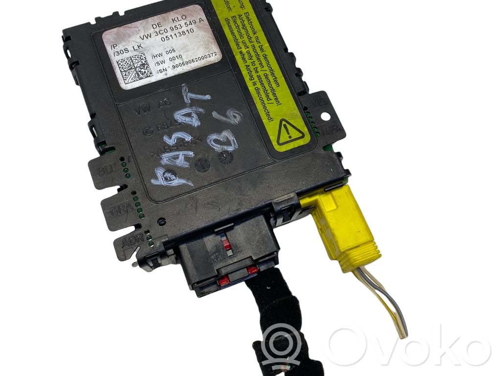 Lenkwinkelsensor   3C0953549A,3C0953549A,05113810